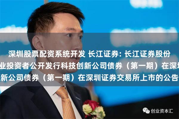 深圳股票配资系统开发 长江证券: 长江证券股份有限公司2025年面向专业投资者公开发行科技创新公司债券(第一期)在深圳证券交易所上市的公告