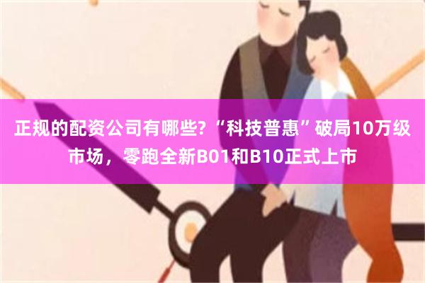 正规的配资公司有哪些? “科技普惠”破局10万级市场，零跑全新B01和B10正式上市