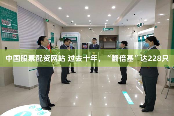 中国股票配资网站 过去十年,“翻倍基”达228只